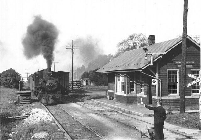 historic photo – glen arm railroad